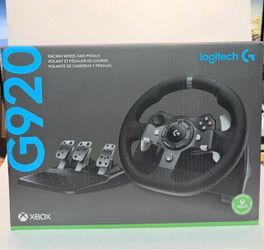 Logitech G920 Xbox Driving Force Racing Wheel for Xbox One and PC - BRAND NEW