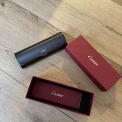 Cartier Eyewear Case with Original Box (Case Only)