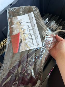 5pack padded satin hangers