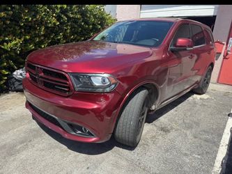 2018 Dodge Durango- GT- black leather 91k- needs passenger side body work