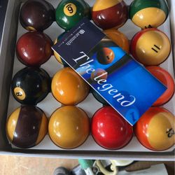 Vintage Billiard Balls
