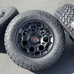 NEW 17” Rims BLACK TRD Bronze Wheels Toyota Tacoma 4Runner FJ Cruiser Sequoia Tundra 265/70R17 Lexus GX460
