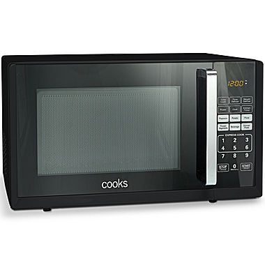 Cooks Microwave Oven 0.9 Cu. Ft. 22148, Color: Black