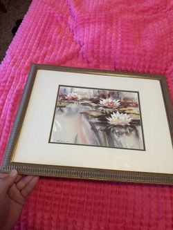 Brent Heighton “Shimmer of Light” Vintage Framed Artwork “