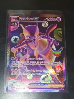 Pokemon 30th anniversary Mewtwo Full art Sir 157/128