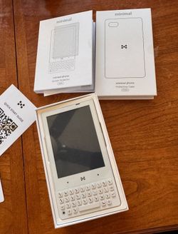 MINIMAL dumb phone W accessories LIKE NEW