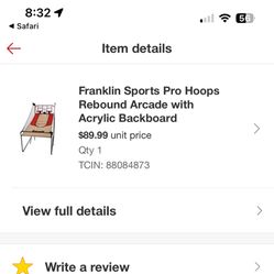 Franklin Basketball Dual Hoops 