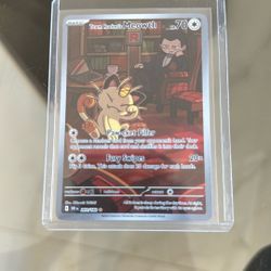 Pokémon Team Rockets Meowth 203/182 NM+