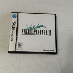 Nintendo DS Final Fantasy III game