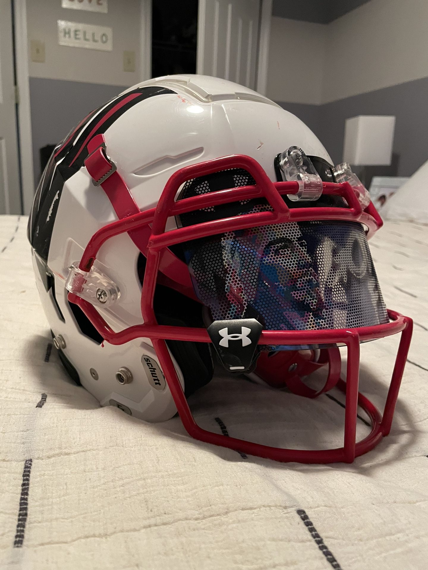 F7 Football Helmet W/ Drip