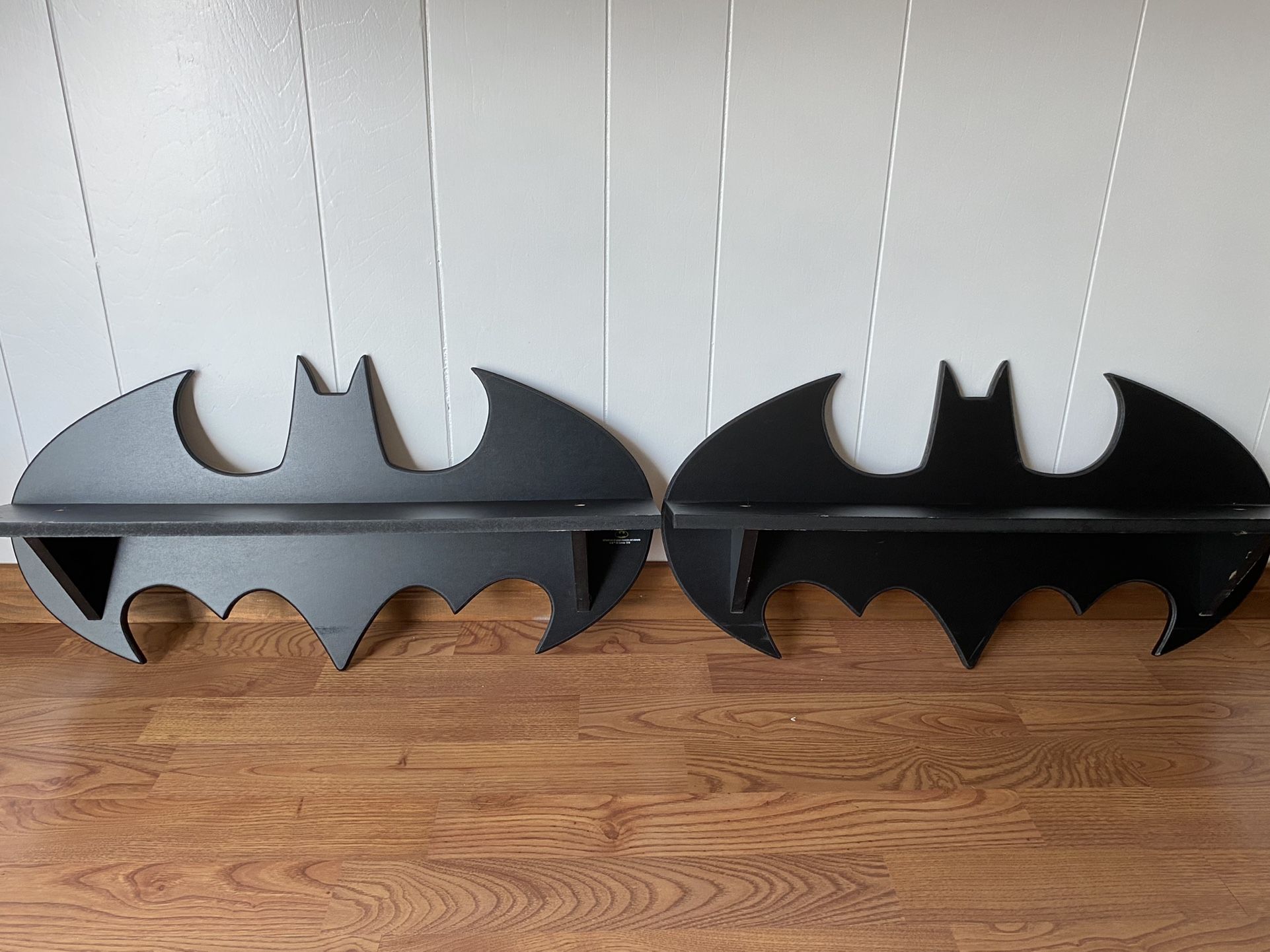 Set of Batman Wall Mounted Shelves