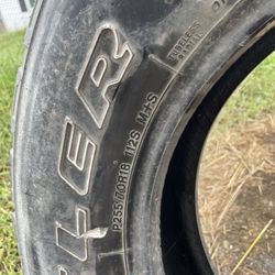 Full Set Of Bridgestone 18” Tires.(P255/70R18)