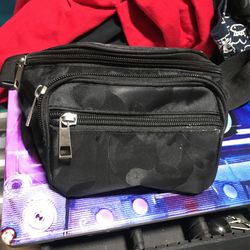 4 Zipper Pocket Fanny Pocket Waist Bag Unisex 