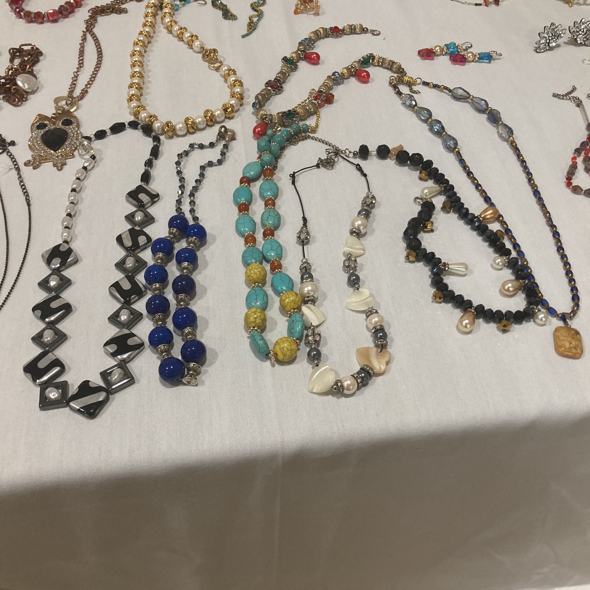 Necklaces And Erring  And Bracelets 