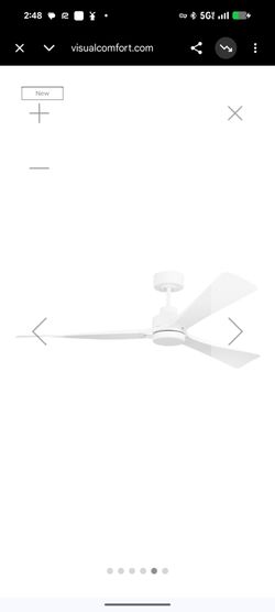 Trillium smart 60 LED Ceiling Fan