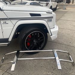 2017 G63 Chrome Front Grill defense Oem