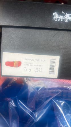 Coach slip on shoes