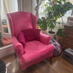 Pink Armchair