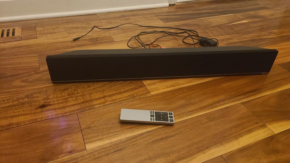 VIZIO Sound Bluetooth Sound Bar with remote and cord accessories