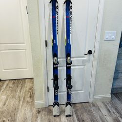 SALOMON SKIS WITH BINDINGS 165cm