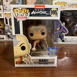 Metallic Aang Hollywood Exclusive Funko Pop