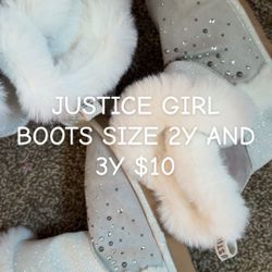 Girls Boots Size 2 and 3Y