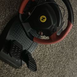 Ferrari ThrustMaster Xbox Wheel 