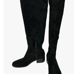 Kelly Kate Knee High Black Boots 7.5 Women’s 