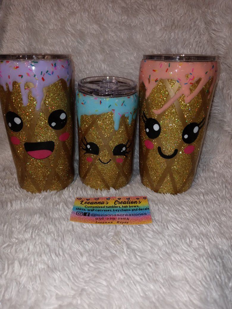 Tumblers With Toppers