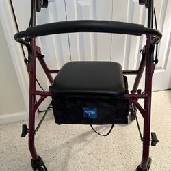 Walker w/seat Never Used