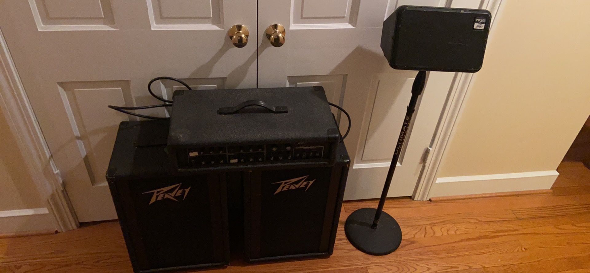 Peavey PA set up