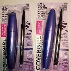 CoverGirl Mascara And Eyeliner Sets Black $5 Each Must Pick Up In Edinburg No Holds 
