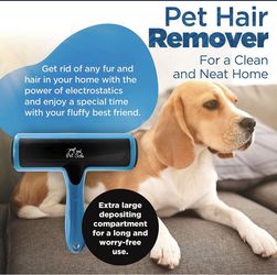 Pet Hair Roller – Reusable Lint Remover for Dog & Cat Hair – Fur Remover Tool for Furniture, Couch, Pet Bed, Car Seats, Bedding – Zero-Waste Dog Hair  Thumbnail