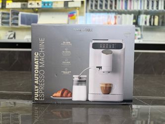 Thyme & Table Fully Automatic Espresso Maker ((Take It Home In Payments/ llévatelo a casa en pagos) only $10 down