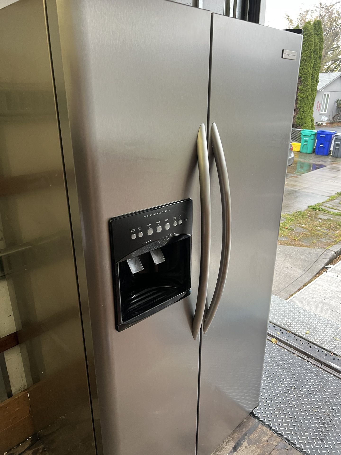 Refrigerator Counter Depth Stainless Steel