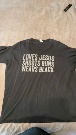 3XL Men’s T shirt Black