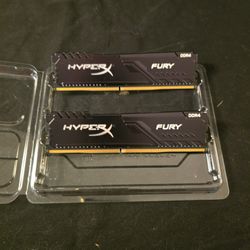 HyperX Fury 16GB (2x8GB) DDR4 3200MHz RAM