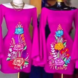 Varidad de Vestidos para Damas y Niñas Variety of Dresses For Women & Girls  Variedad de Ropa Tipica para Familia Prices Vary - Precios Varian 1513 Ca