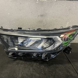 2019-2020-2021-2022 TOYOTA RAV4 LEFT CHROME VESSEL HEADLIGHT OEM USED