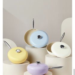 Pebble non-stick pan