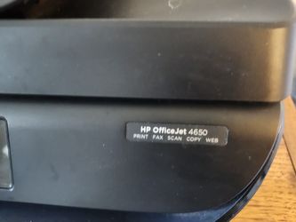 HP Office Jet All-in-one Wireless 4650 Printer.