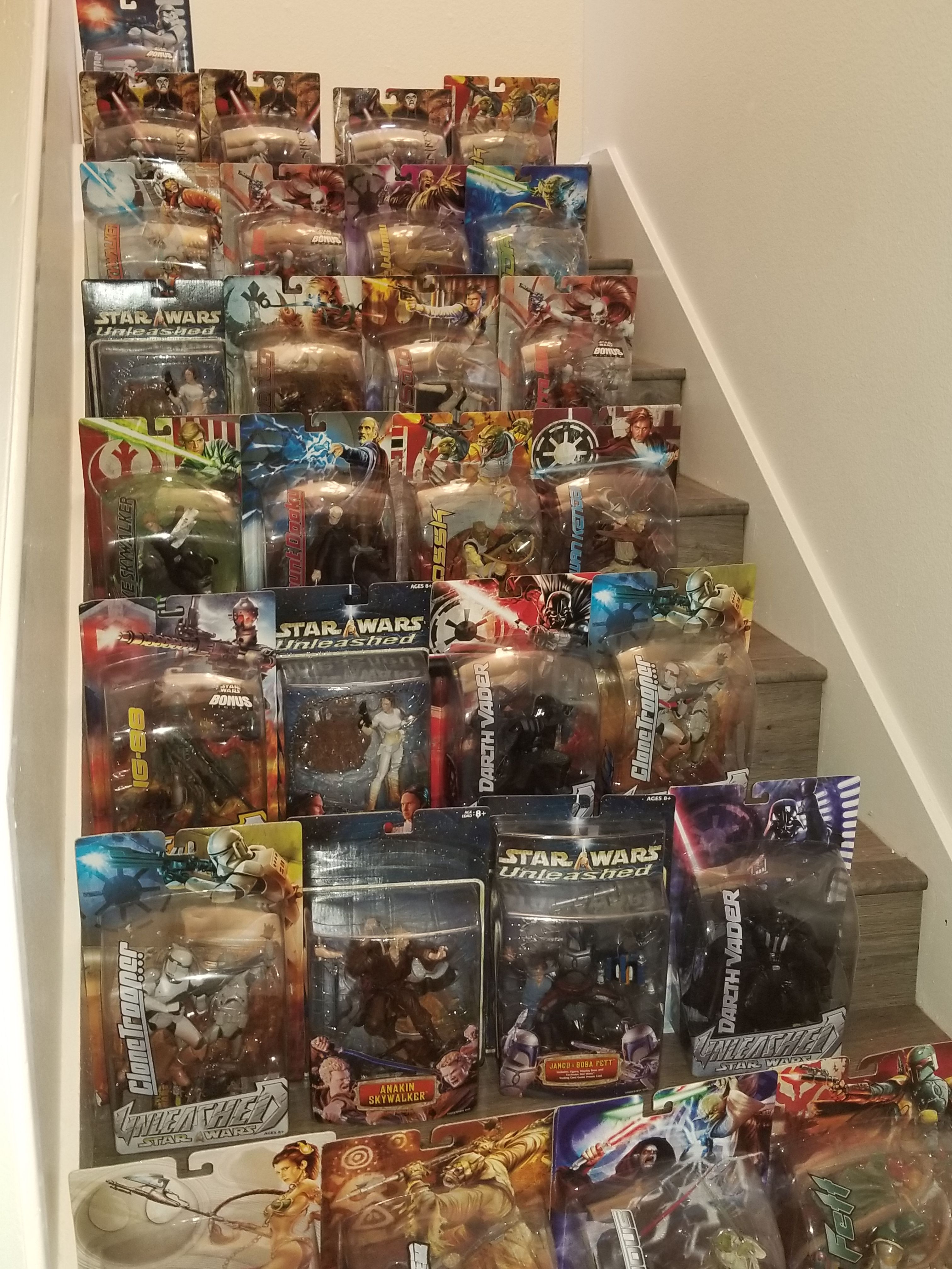 STAR WARS UNLEASHED Figures COLLECTION (30 statues)