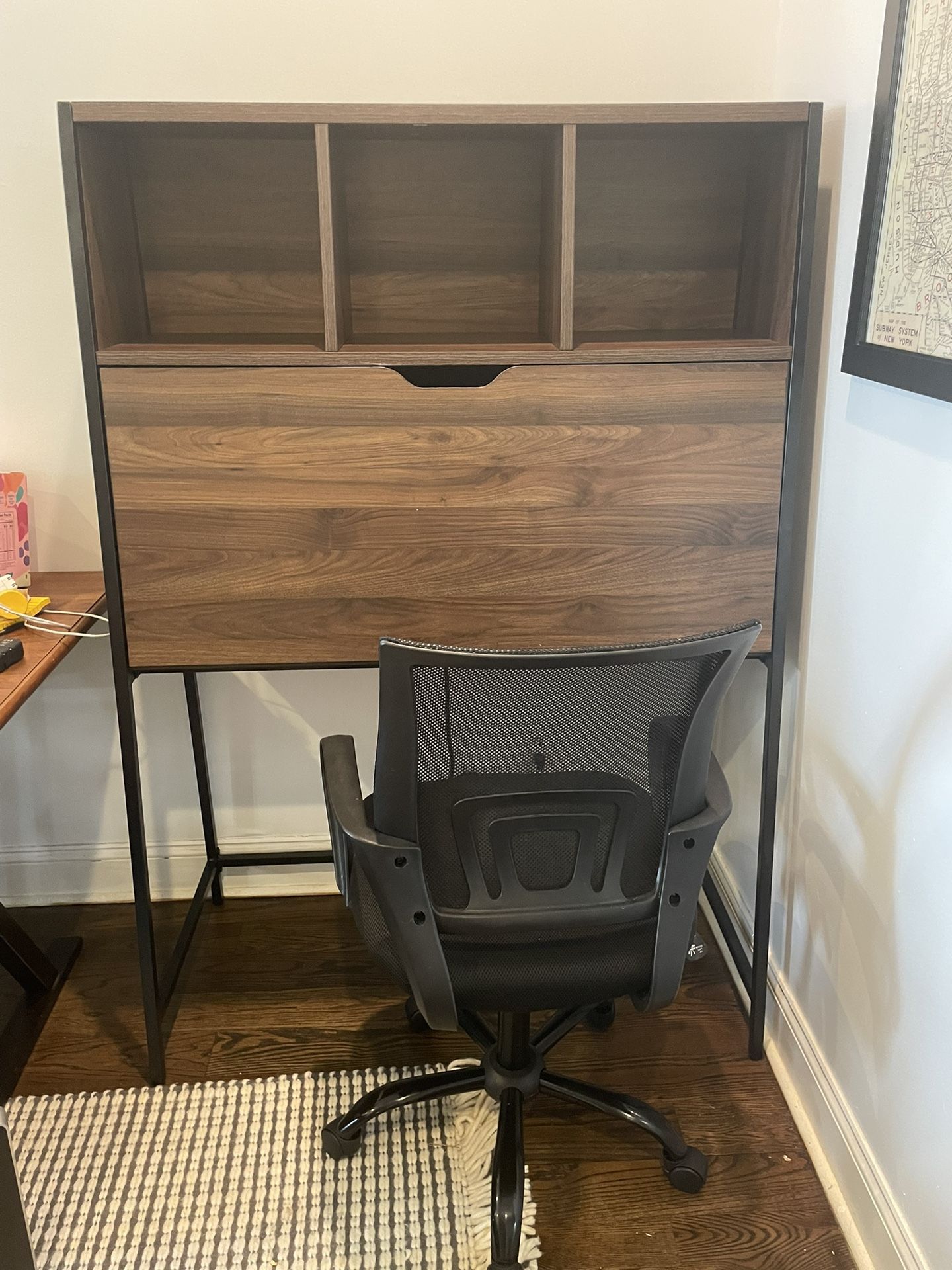 Secretary Desk And Office Chair