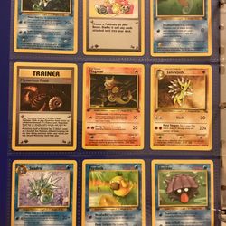 Binder Collection of 117 Vintage Pokemon Cards (18 1st Editions Included)