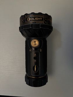Olight Flashlight Black and Gold Edition