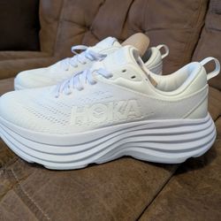 Hoka One One Women's Bondi 8 Size US 8 B UK 6.5 WWH 1127952 Running Shoes