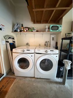 Samsung Stackable Washer and Electric Dryer