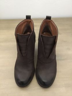 Lucky Brand Suede Wedges - Brown 7