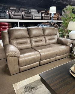 Stoneland Reclining Loveseat Recliner Reclining Sofa Fast Delivery Only $39 Down Payment 👉 PLEASE ASK FOR JON GREEN WHEN YOU ARRIVE!