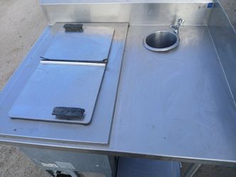 Stainless Steel Cooler With Sink